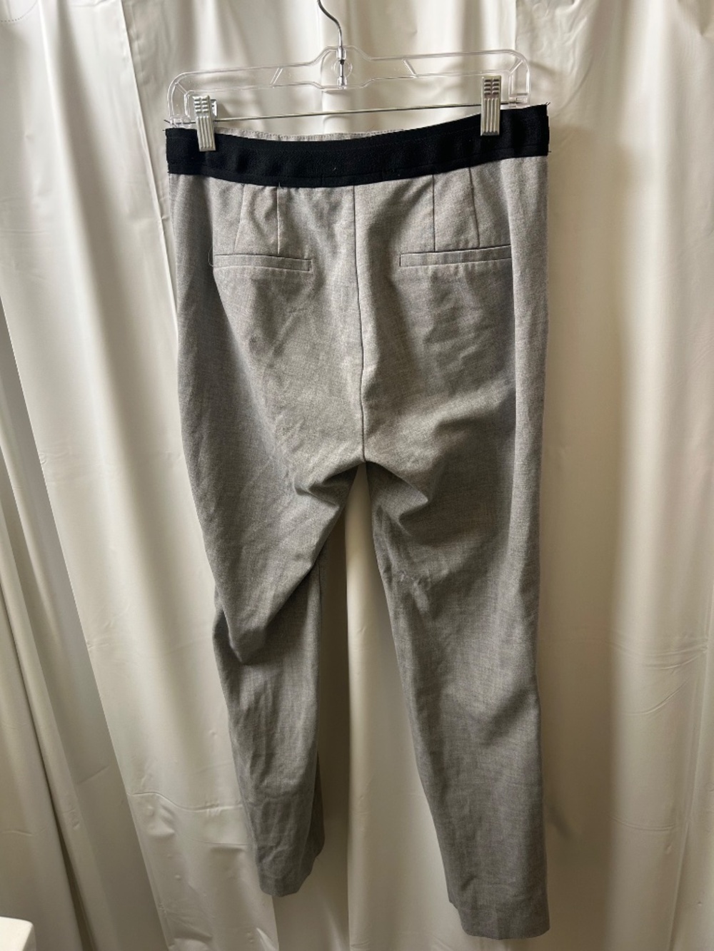 Zara Grey Pencil Dress Pants - Picture 3 of 3
